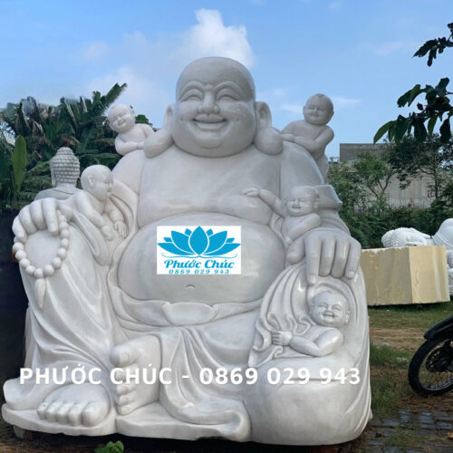 Tượng Phật Di Lặc được chế tác tại Cơ Sở Đá Mỹ Nghệ Phước Chúc